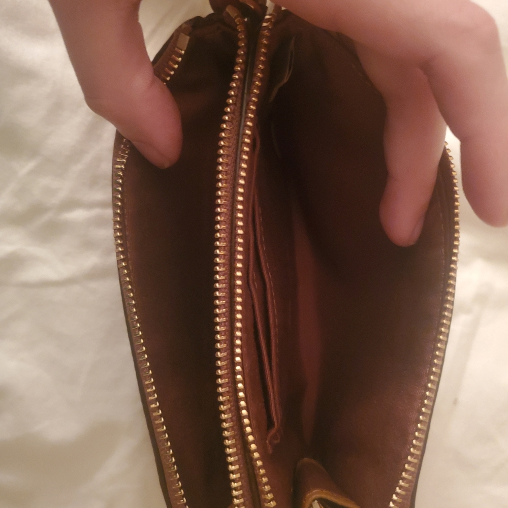 Coach Double Corner Zip Wristlet - Picture 2 of 2